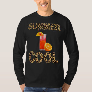 T-shirt Cool d'été Boissons animales Style animal été
