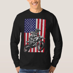 T-shirt Cool Dirt Vélo Art Pour Hommes Femmes Dirt Vélo Mo