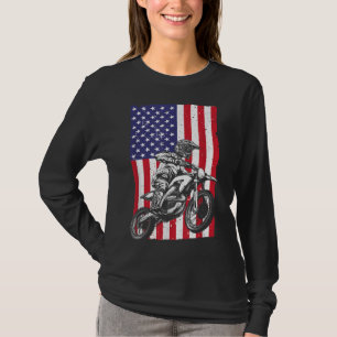 T-shirt Cool Dirt Vélo Art Pour Hommes Femmes Dirt Vélo Mo