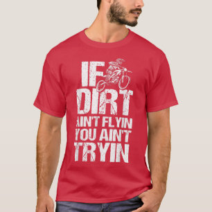 T-shirt Cool Dirt Vélo Art Pour Hommes Femmes Dirtbike Mot