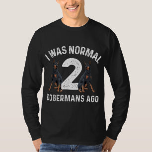 T-shirt Cool Doberman Art Pour Hommes Doberman Pinscher