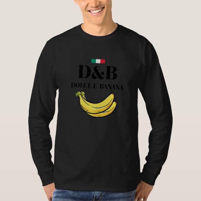 T-shirt Cool Dolce E Banana La Version Italienne Graphic D (Devant)