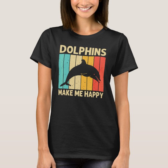 T-shirt Cool Dolphin For Men Women Dolphins Beluga Whale S (Devant)