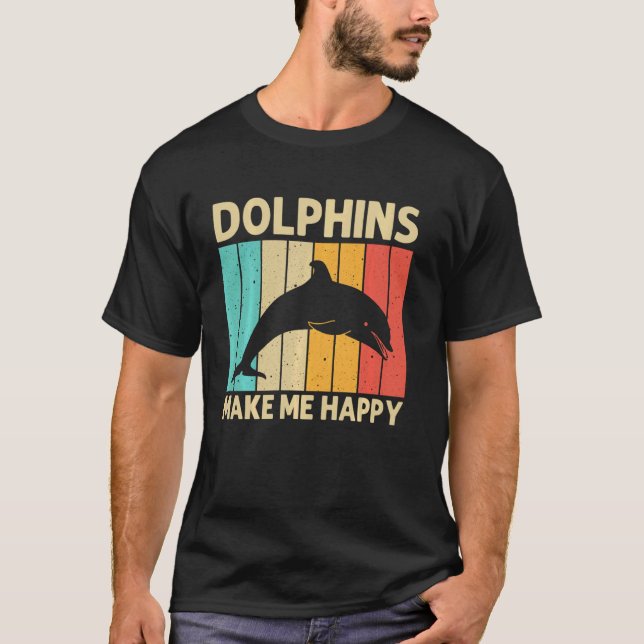 T-shirt Cool Dolphin For Men Women Dolphins Beluga Whale S (Devant)
