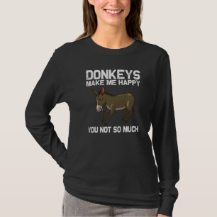 T-shirt Cool Donkey pour hommes femmes Mule Donkey Safari