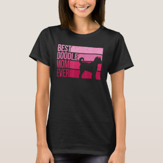 T-shirt Cool Doodle Maman Art Femmes Fille Aussiedoodle Go