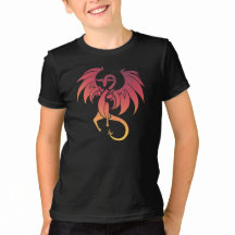 T-shirt cool Dragon Kids American Apparel