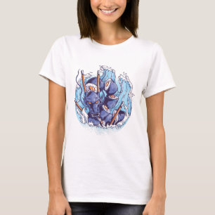 T-shirt Cool Dragon SUSHI Anime Graphics Gérer l'art alime