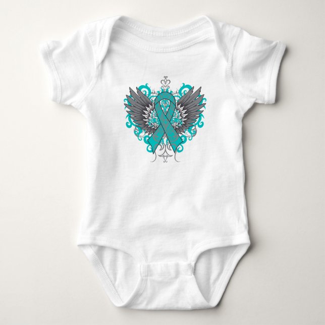 T-shirt Cool du cancer de l'ovaire (Devant)