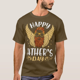 T-shirt Cool Eagle Homme Porté Joyeux Père Day Papa Papa P