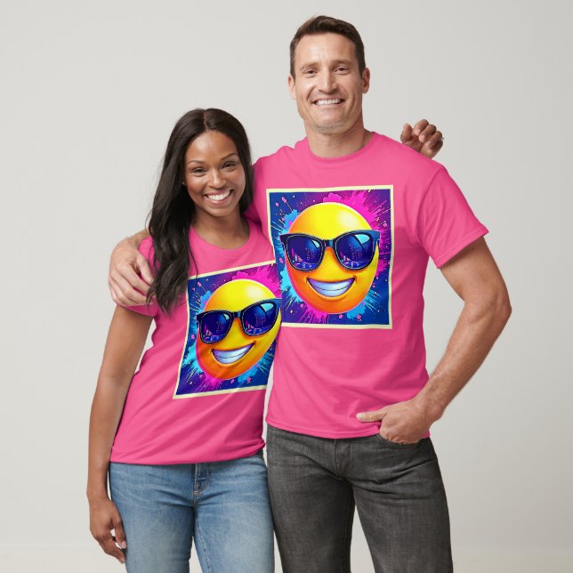 T-shirt Cool 😎 Emoji Fun (Unisexe)