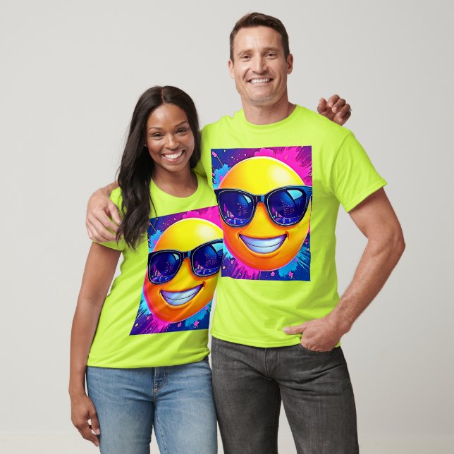 T-shirt Cool 😎 Emoji Fun (Unisexe)