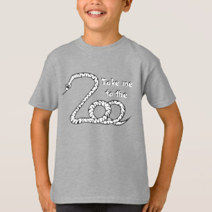T-shirt Cool Enfants Zoo Amateurs de plaisir Slogan