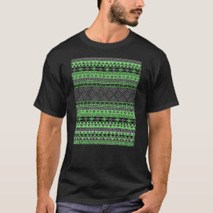 T-shirt Cool été tendance néon vert gris gris vert noir