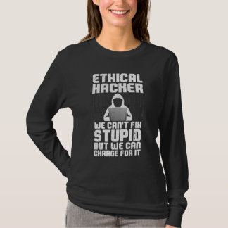 T-shirt Cool Ethical Hacking For Men Women Cybersecurity S