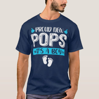 T-shirt Cool Famille Fier Nouveau Pops C'est un garçon Gen