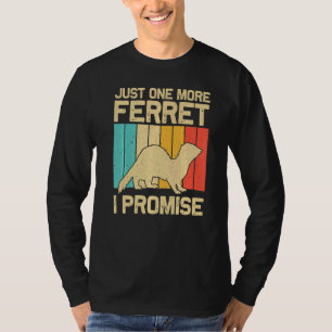 T-shirt Cool Ferret Pour Hommes Femmes Animal Ferret Propr