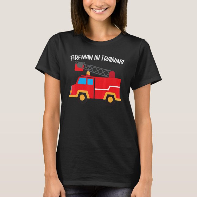 T-shirt Cool Fire Truck For Men Women Kids Firetruck Firef (Devant)