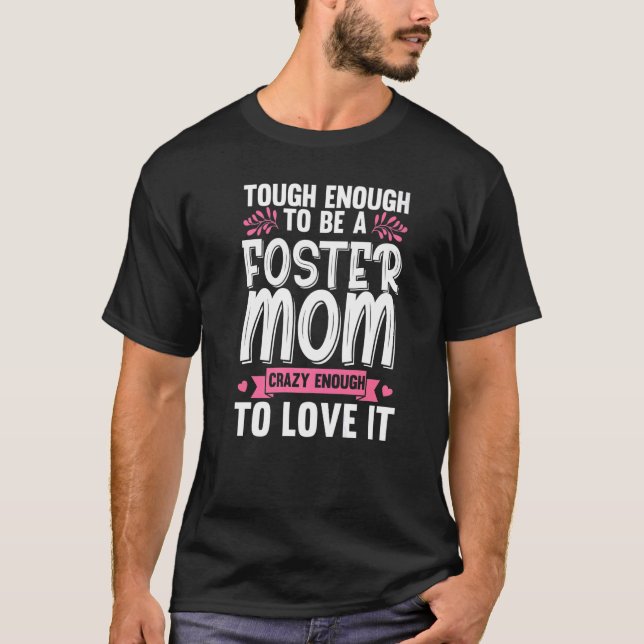 T-shirt Cool Foster Mom For Women Gils Foster Parent Adopt (Devant)
