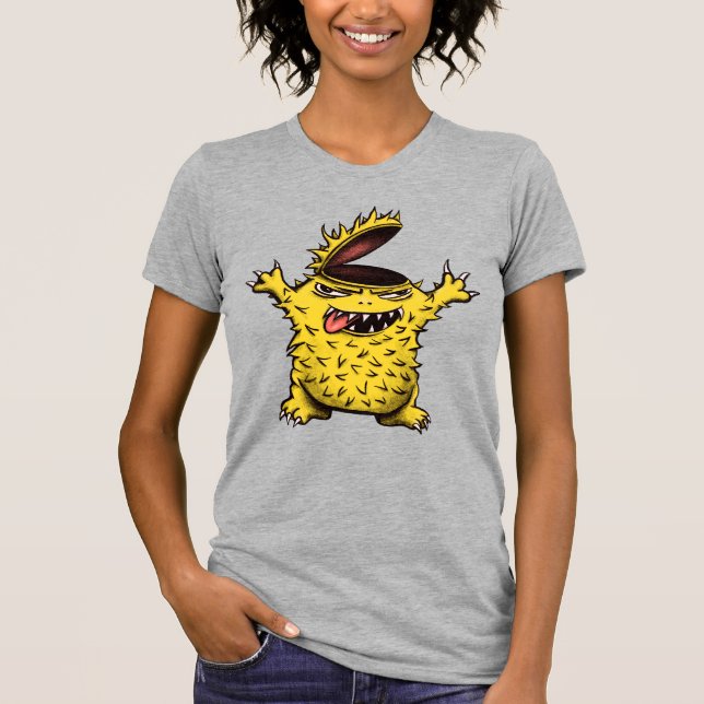 T-shirt Cool fou caractère mal (Devant)