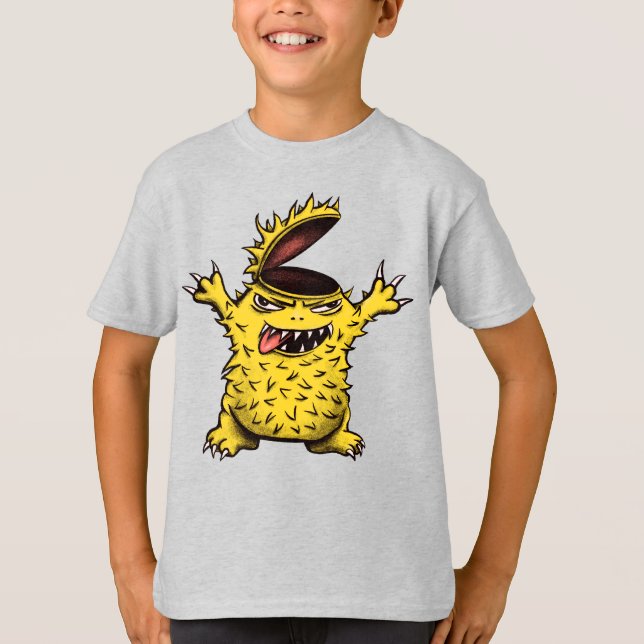 T-shirt Cool fou caractère mal (Devant)