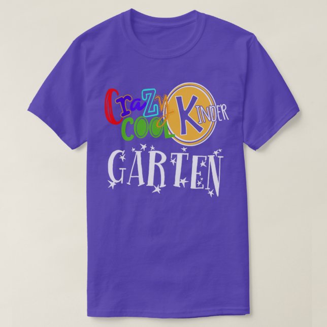 T-shirt Cool fou Kinder Garten (Design devant)