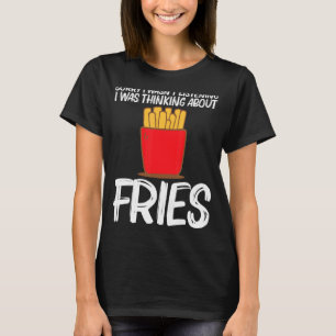 T-shirt Cool Fries Pour Hommes Femmes Restauration Rapide