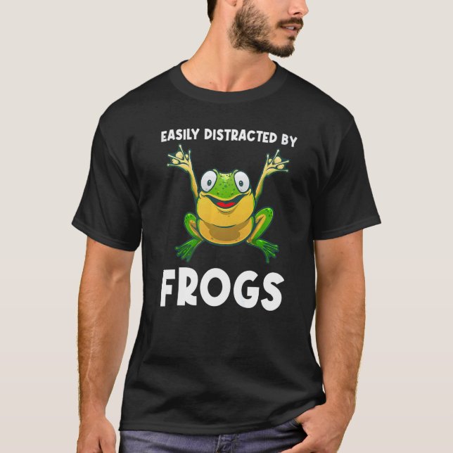 T-shirt Cool Frog For Men Women Toad Tadpole Amphibian Fro (Devant)