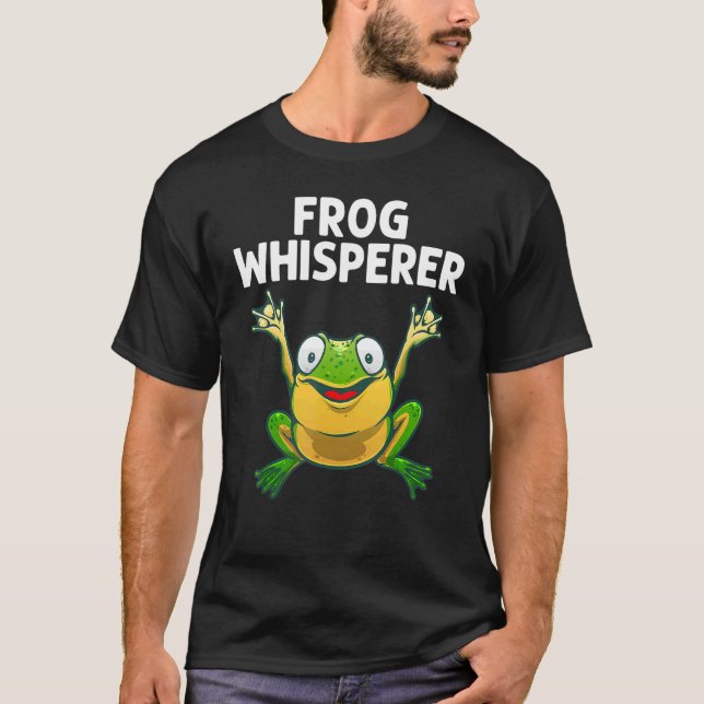 T-shirt Cool Frog For Men Women Toad Tadpole Amphibian Fro (Devant)
