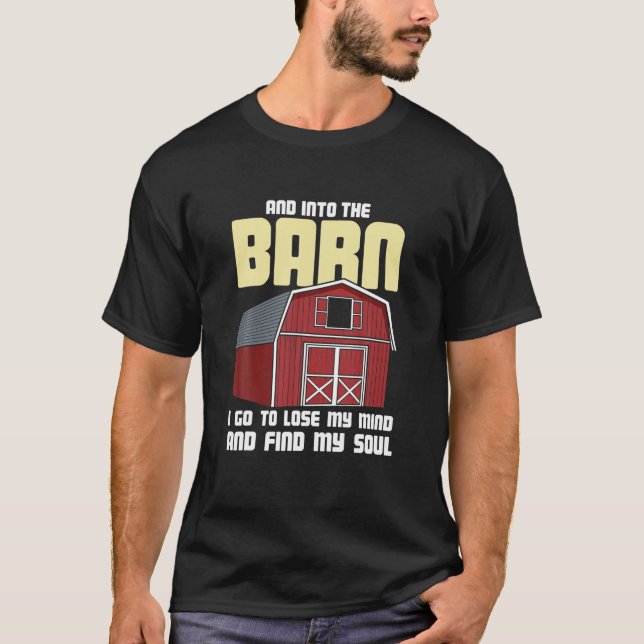 T-shirt Cool Funny Farming Farmner Barner plaisante Puns D (Devant)
