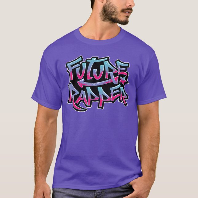 T-shirt Cool Future Rapper Gift For Rap Lover Artist Gradu (Devant)