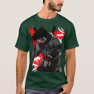 T-shirt Cool futuriste Ninja Steampunk Samurai guerre masq