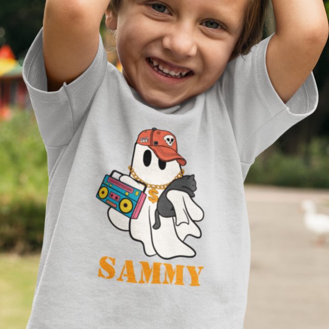 T-shirt Cool Ghost DJ  Personalized (Créateur téléchargé)