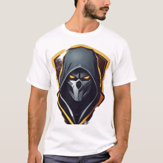 T-Shirt cool Ghost - Éffrayant et élégant