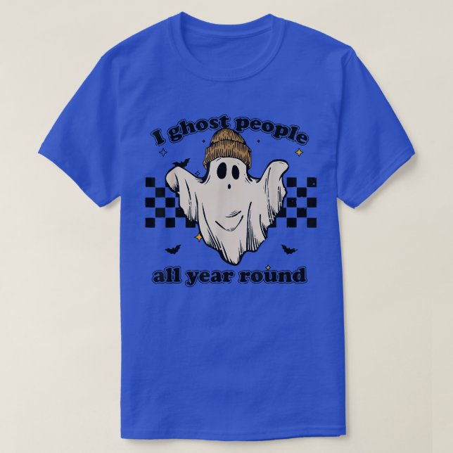 T-shirt Cool Ghost Halloween (Design devant)