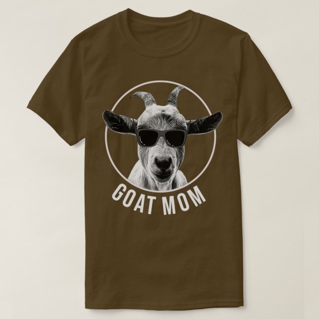 T-shirt Cool Goat Pun pour une mère Goat (Design devant)