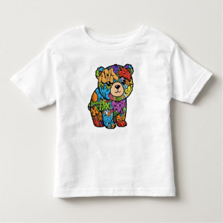 T-shirt cool Graffiti Bear Kids'