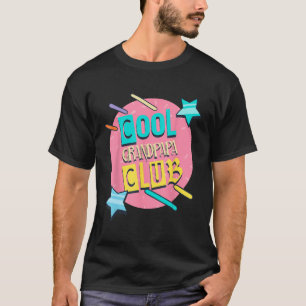 T-shirt Cool Grandpapa Club grand-père Humour grand-père F
