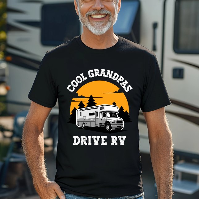 T-shirt Cool Grandpas Drive RV Adventure Design (Créateur téléchargé)