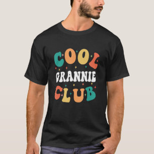 T-shirt Cool Grannie Club Grandma Humour Grand-mère Famill
