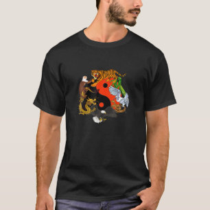 T-shirt Cool Graphisme Design Tiger Head