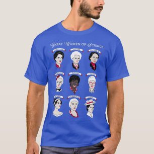 T-shirt Cool Great Women of Science s Gifts for Womens Men