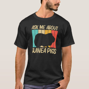 T-shirt Cool Guinée Cochon Pour Hommes Femmes Cavy Pet Rod