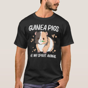 T-shirt Cool Guinée Cochon Pour Hommes Femmes Roue Fluffy 