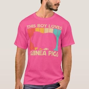 T-shirt Cool Guinée Conception de porc pour garçons Enfant