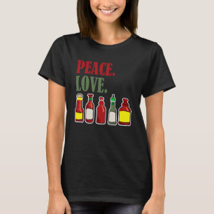 T-shirt Cool Habanero Sauce Chaude Pour Nourriture Mexicai