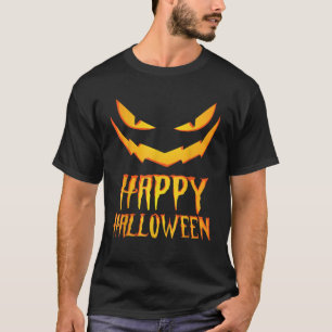 T-shirt Cool Halloween Costume Party Bad Jack-o'-lantern P
