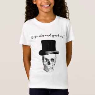 T-Shirt COOL HALLOWEEN Vintage Tee - shirt crâne