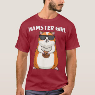 T-shirt Cool Hamster Cadeau Pour Filles Enfants Syrien Nai
