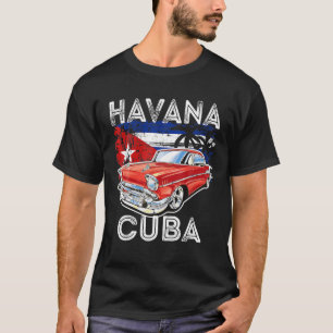 T-shirt Cool Havana Cuba Classic Retro Vintage Muscle Cars